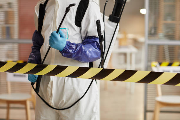 Professional Blood Cleanup technician working in Columbus, NC